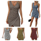 Elegant Sleeveless Mesh Dress